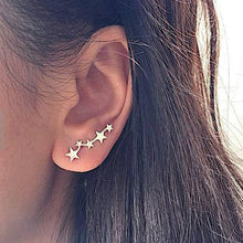 Load image into Gallery viewer, Moon Star Earrings