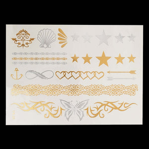 Metallic Waterproof Tattoo