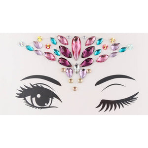 Temporary Face Jewelry Gems