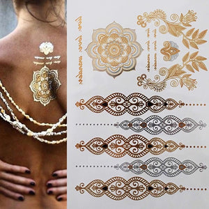 Metallic Temporary Tattoo