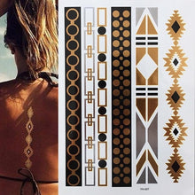 Load image into Gallery viewer, Metallic Temporary Tattoo