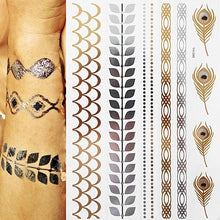 Load image into Gallery viewer, Metallic Temporary Tattoo