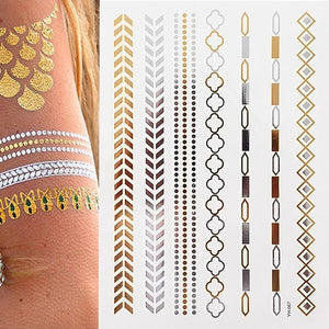 Metallic Temporary Tattoo