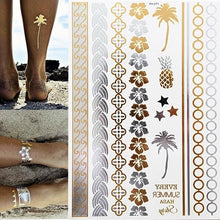 Load image into Gallery viewer, Metallic Temporary Tattoo