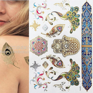 Metallic Temporary Tattoo