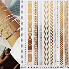 Load image into Gallery viewer, Metallic Temporary Tattoo