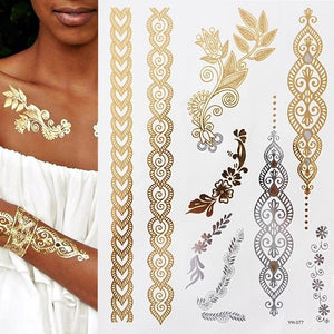 Metallic Temporary Tattoo