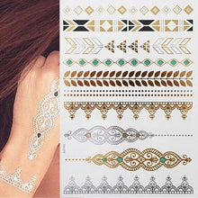 Load image into Gallery viewer, Metallic Temporary Tattoo