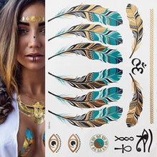 Load image into Gallery viewer, Metallic Temporary Tattoo