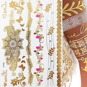 Metallic Temporary Tattoo