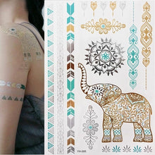 Load image into Gallery viewer, Metallic Temporary Tattoo