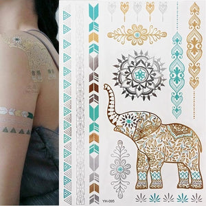 Metallic Temporary Tattoo