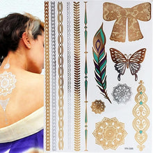 Load image into Gallery viewer, Metallic Temporary Tattoo