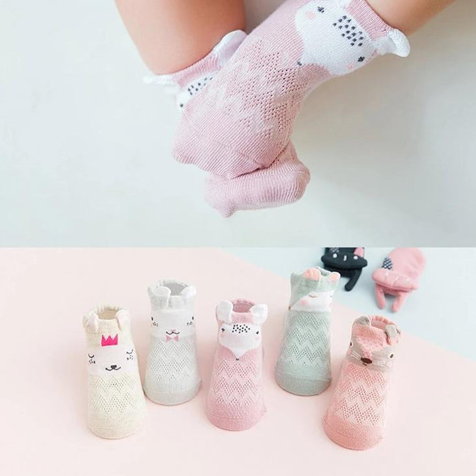 Adorable baby socks (5 Pairs)