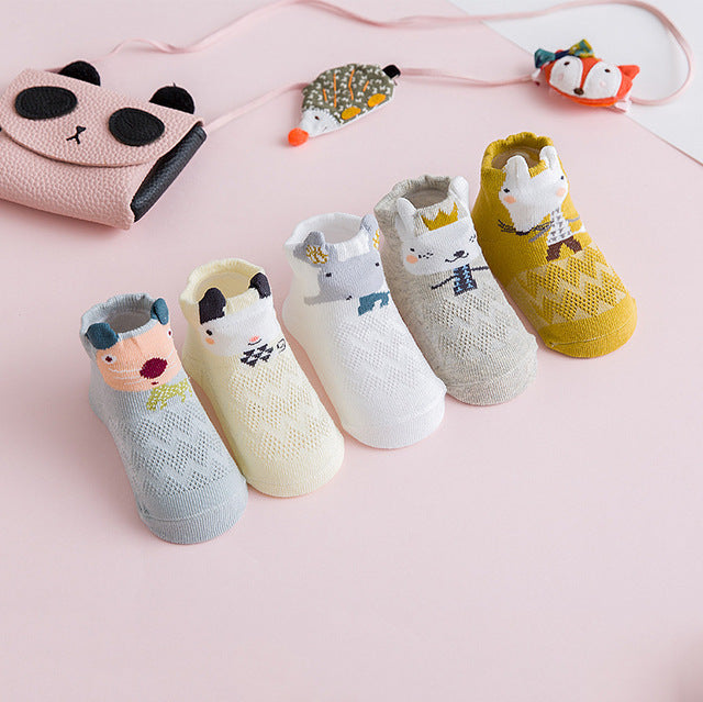 Adorable baby socks (5 Pairs)