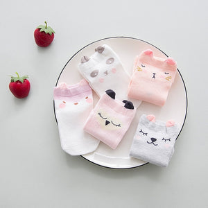 Adorable baby socks (5 Pairs)