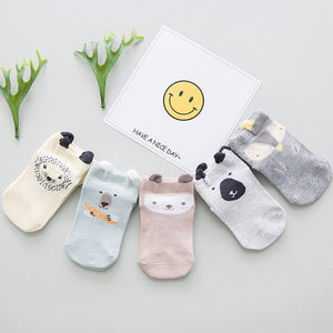 Adorable baby socks (5 Pairs)