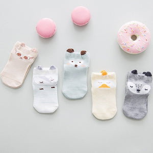 Adorable baby socks (5 Pairs)