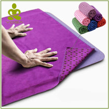 Load image into Gallery viewer, Non Slip Yoga Mat Cover Towel