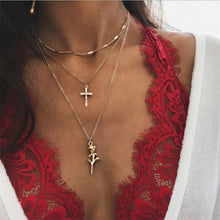 Load image into Gallery viewer, Multi Layer long Necklaces