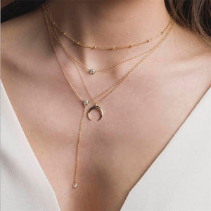 Multi Layer long Necklaces